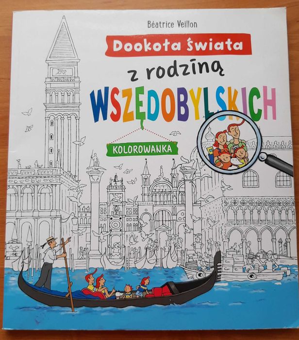 książki, kolorowanka 1 szt.