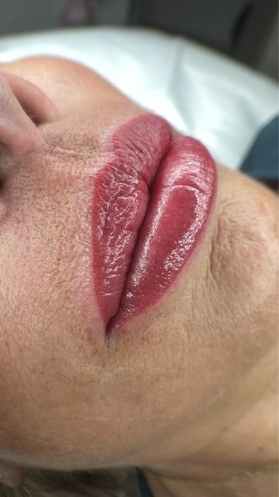 Micropigmentaçāo labial