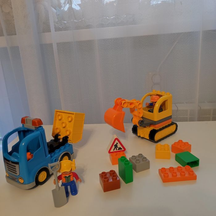 Lego Duplo 10812 ciężarówka i koparka