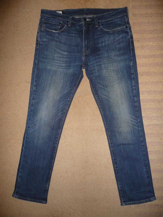 Spodnie dżinsy LEVIS 511 W34/L30=45,5/100cm Premium