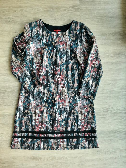 Vestido geométrico extensível Ana Sousa 42