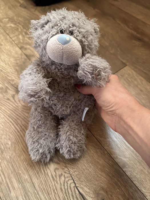 Мишка Тедди 27 см внутри с шариками