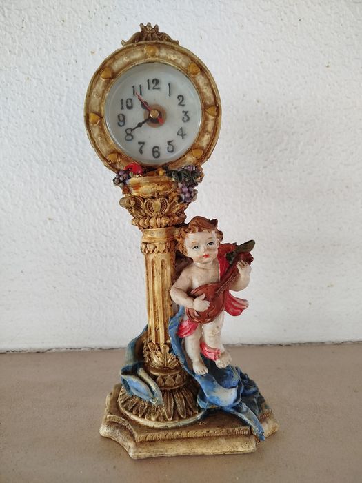 Relógio bibelot vintage Anjo