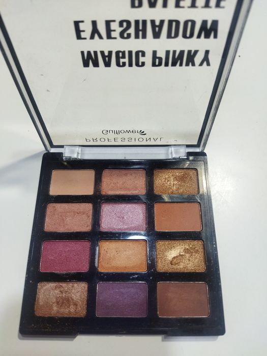 Тени, палетка теней