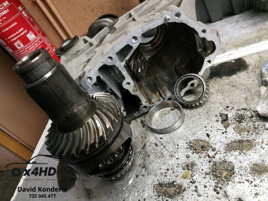 Tylny most Haldex Skoda Superb regeneracja +pompa, sprzęgło, oleje