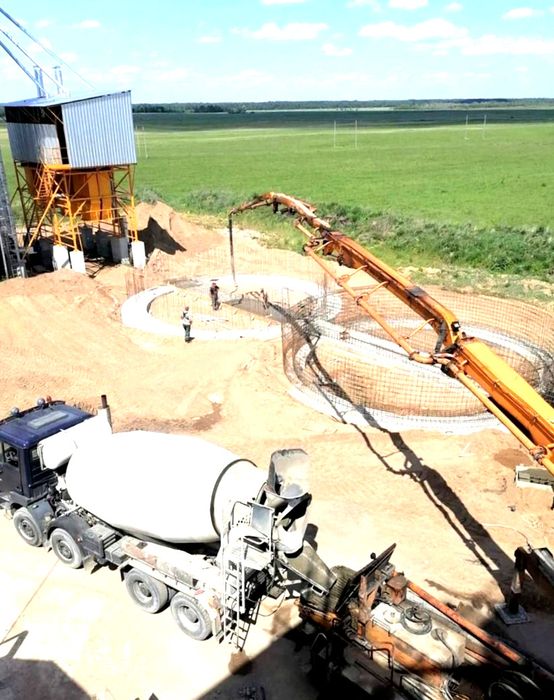 Бетон із точним складом суміші Бетон М100/150/200/250/300/350