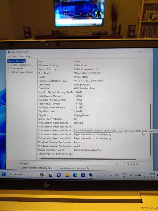 Portátil HP Elitebook 840G7 como Novo