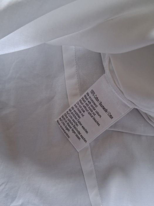 Biala klasyczna koszula męska rozmiar xl