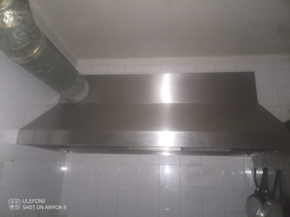 Hotte para restauração