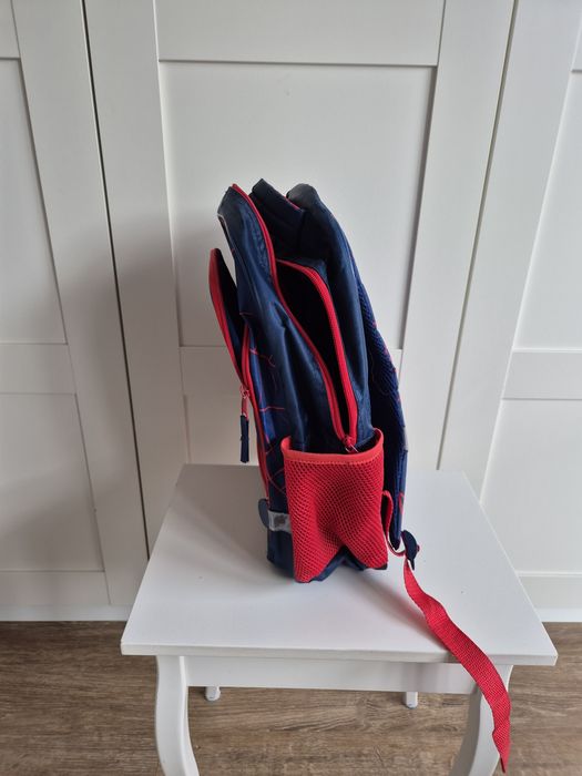 Plecak szkolny Spiderman granatowy jak nowy