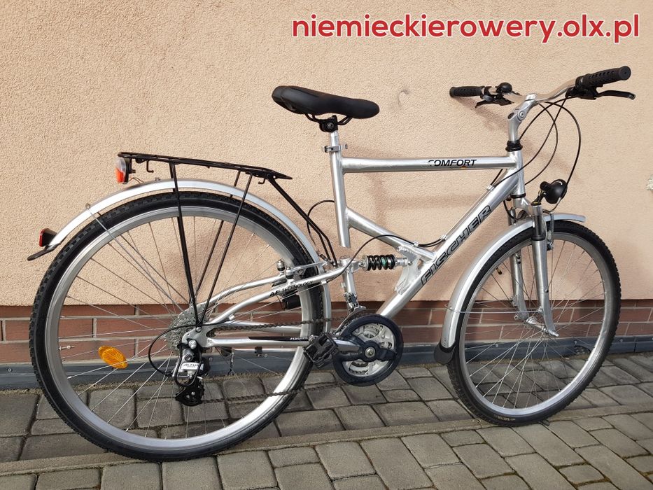 Rower męski trekkingowy FISCHER koła 28 SHIMANO ALTUS aluminium