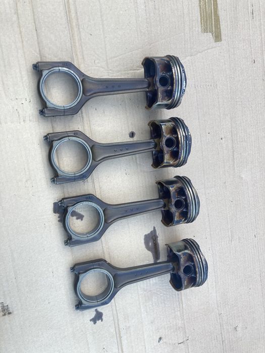 BMW N43B16A 1.6 N43 korbowód tłok korbowody tłoki N43 1.6 116i 316i e90 e87