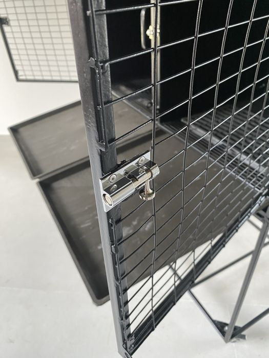Клітка для собачок розбірна з 3-х секцій Дно з решітки а з низу піддон