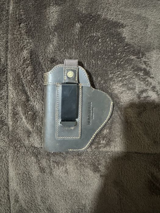 Coldre em pele esquerdo ou direito