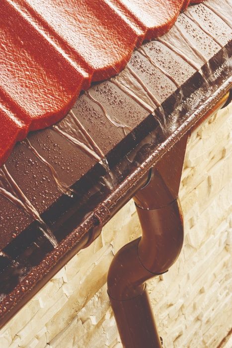 Профнастил, металлочерепица, водосливные системы