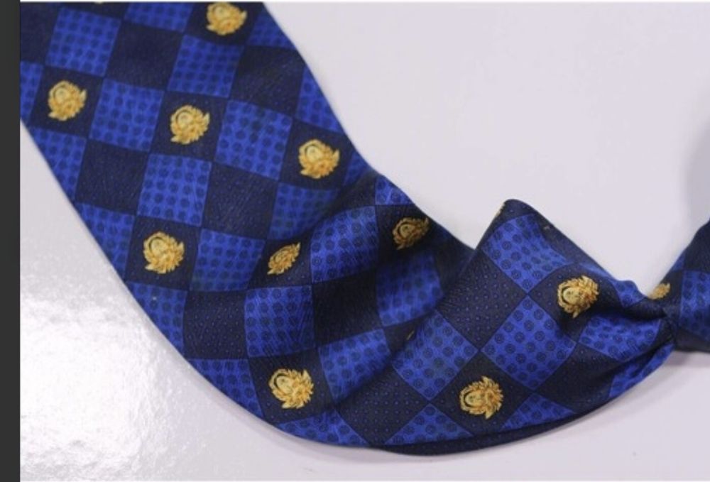 GIANNI VERSACE Винтажный Оригинальный Галстук 100% Шелк! Германия!