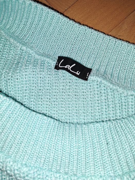 Nowy mietowy sweter Lalu rozm.S/M
