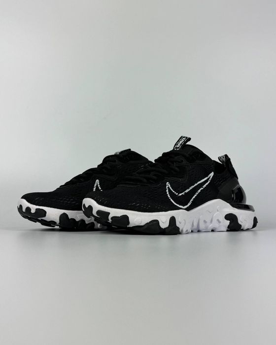 Чоловічі кросівки Nike React Vision Black White