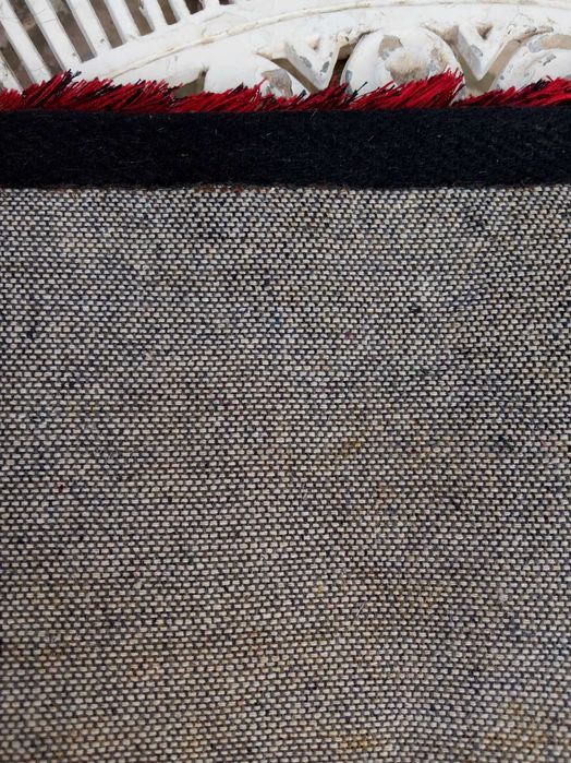 Tapete Vermelho  preto mesclado Blizz 55cmx110cm