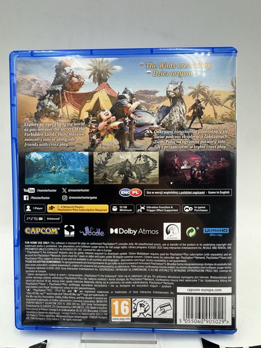 PL Monster Hunter Wilds Ps5 Gwarancja