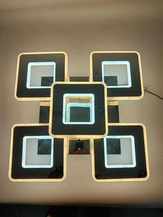 Люстра світлодіодна акрілова   Sirius S2611-5 192W