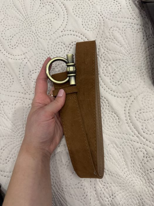 Paski brazowy czarny bezowy  nowe