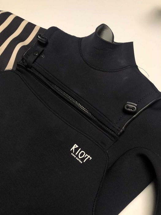 Fato de Neoprene Feminino (Janga Riot Core Series) - Preto, Tamanho 10