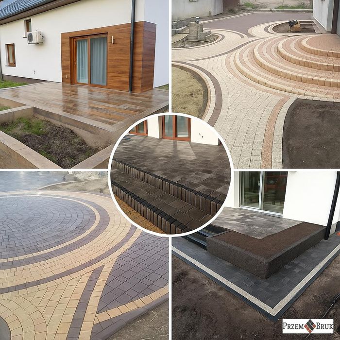 Układanie kostki brukowej