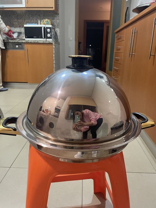 Tacho grelhador com sensor de temperatura