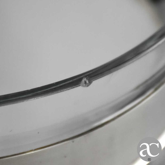 Balde de gelo em Cristal Atlantis e prata