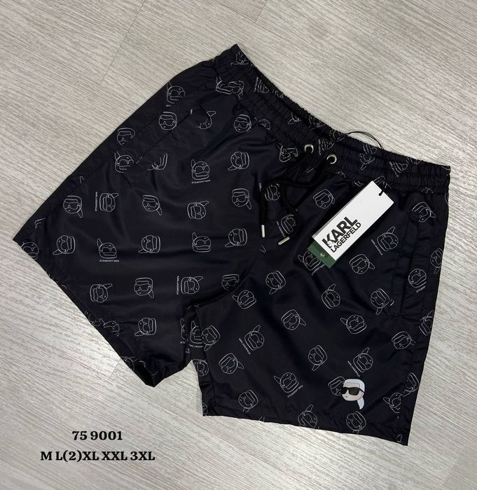 Nowe męskie szorty kąpielowe Karl Lagerfeld l xxl
