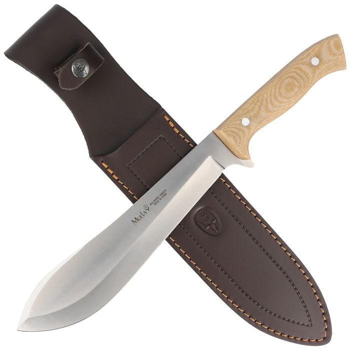 Maczeta Muela Machete-D Desert Canvas Micarta, Satin X50CrMoV15