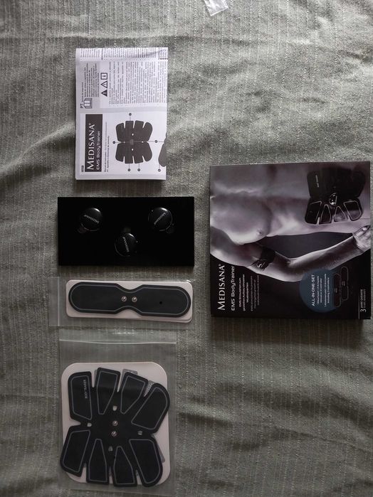 EMS body trainer Medisana (como novo)