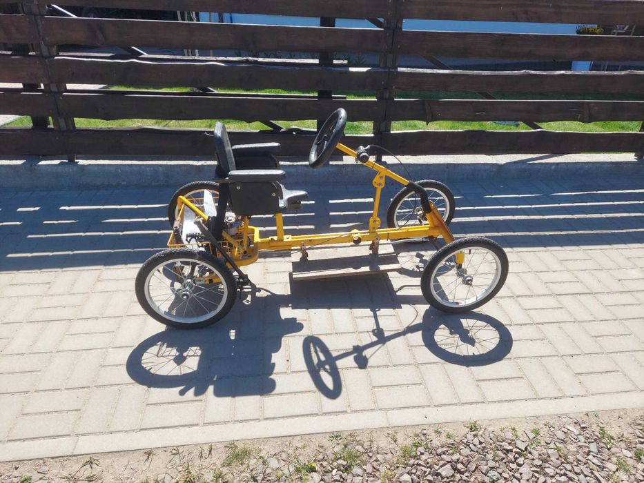 Rower 4-kołowy rehabilitacyjny