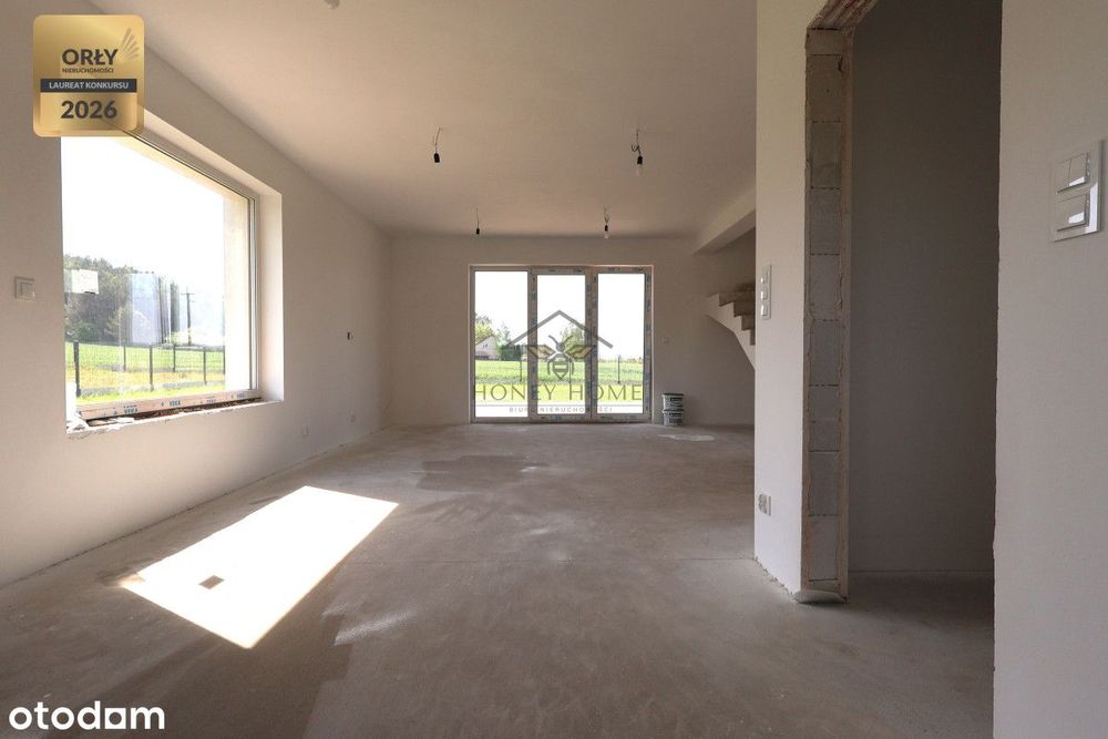 Dom wolnostojący z garażem | działka 1100 m2