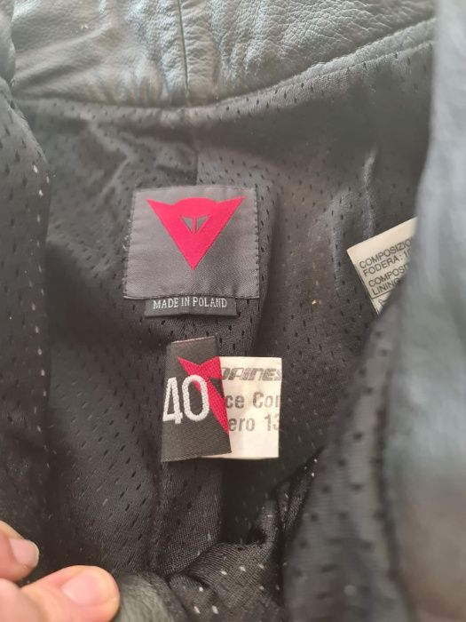 Calças Dainese em Couro Como Novas