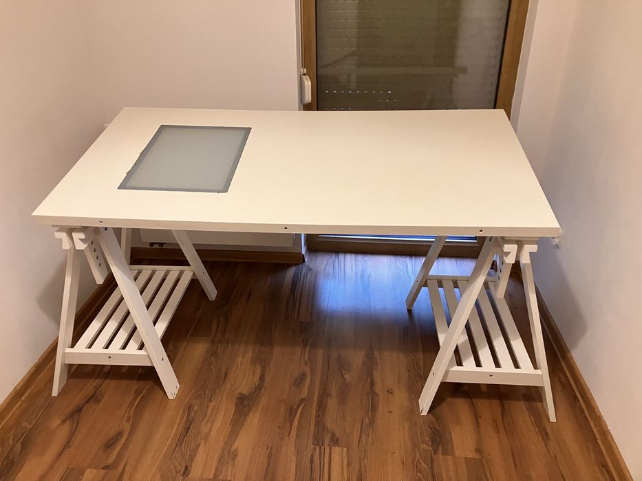 Biurko regulowane IKEA / Deska kreskarska