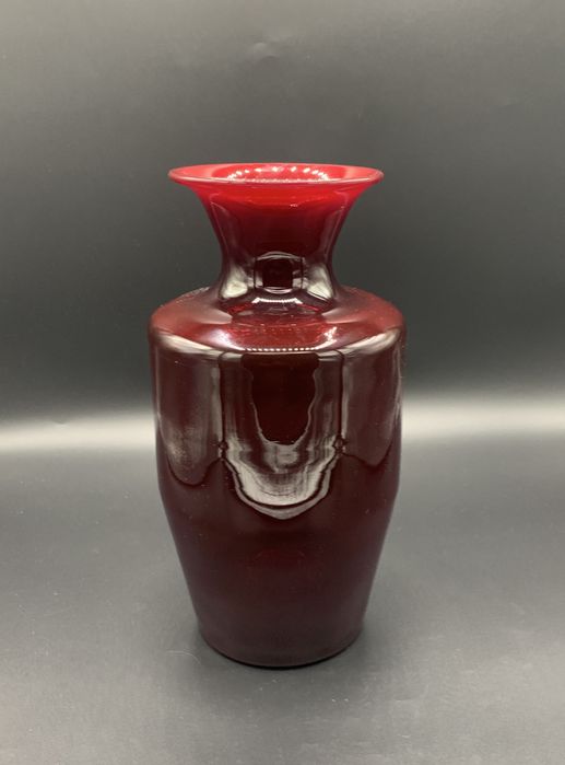 Wazon Stożek Horbowy, Huta Barbara, Szkło PRL