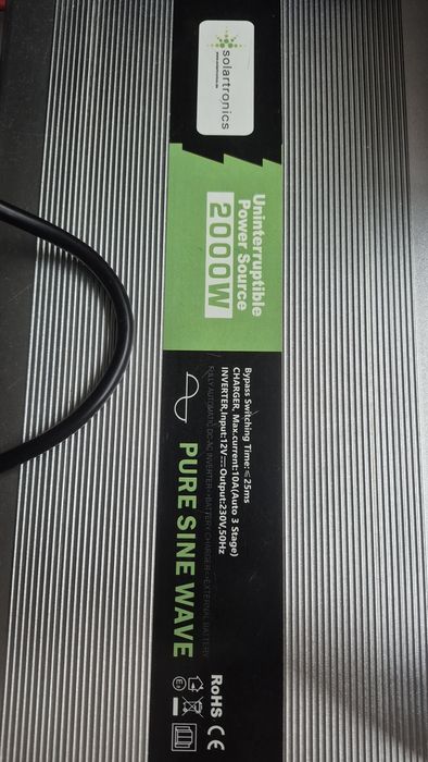 Інвертор  Solartronics 12 V 2000 W