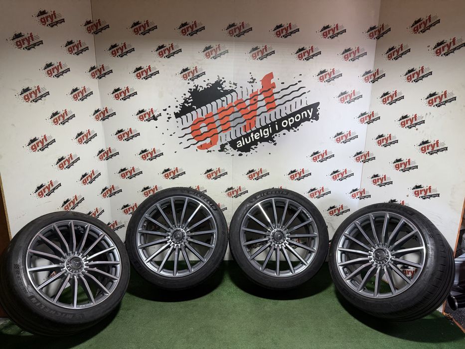 Komplet alufelg 5x112 20” oryginalnych mercedes przody tyły