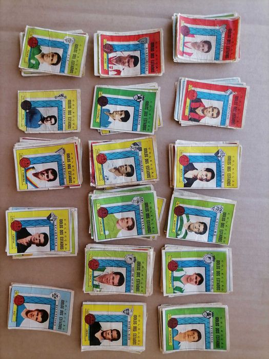 Cromos Caramelos Ídolos dos Estádios 1962 A Francesa