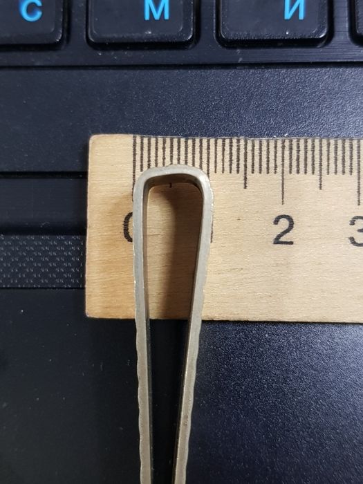 Зажим для денег "Nanasii" Позолота .