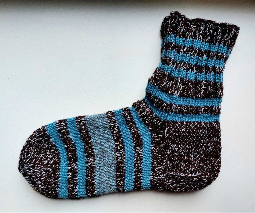 Носки вязаные, мужские