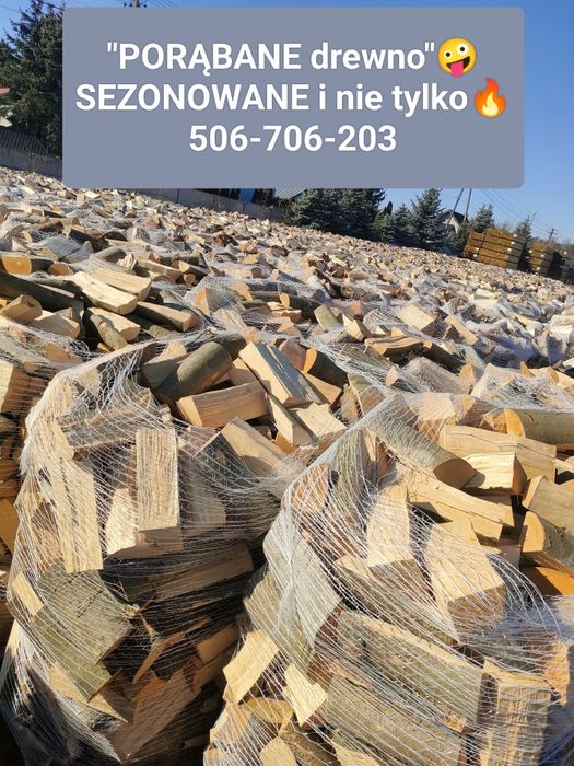 SUCHE Drewno kominkowe opałowe Łęczyca Witonia Daszyna Leźnica Sierpów