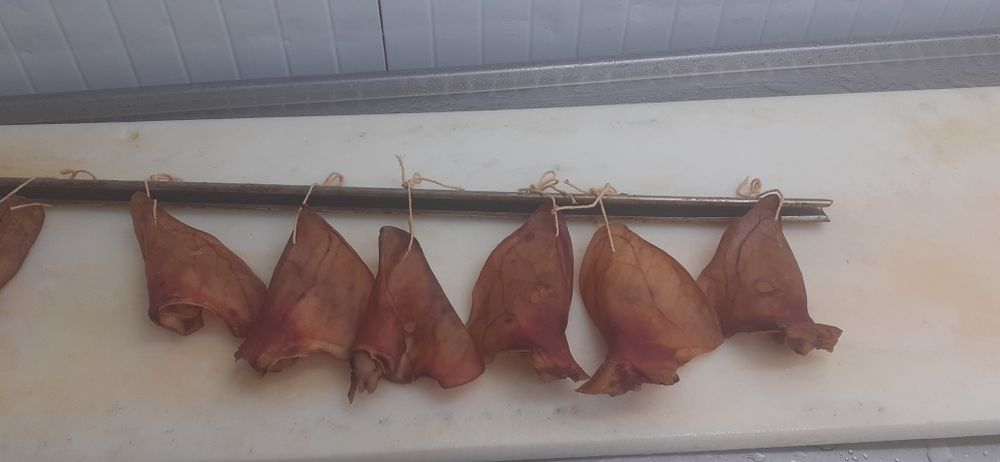 Sprzedam uszy wieprzowe wedzone