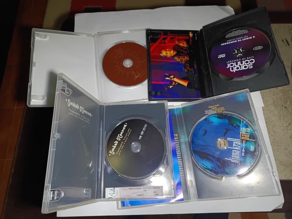 DVDs Musicais_vários