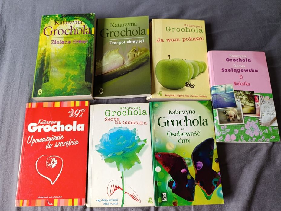 Sprzedam książki K.Grocholi