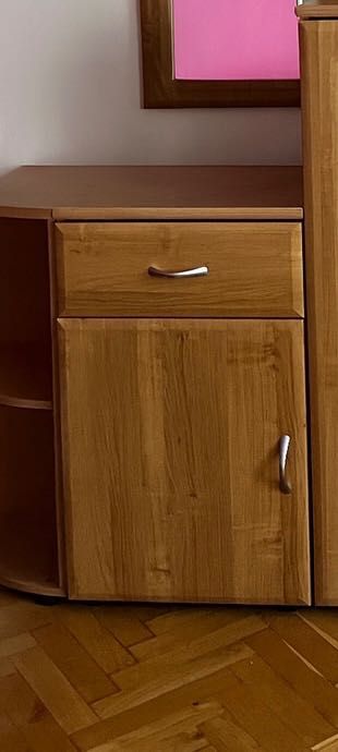 Sprzedam szafkę i półkę narożną
