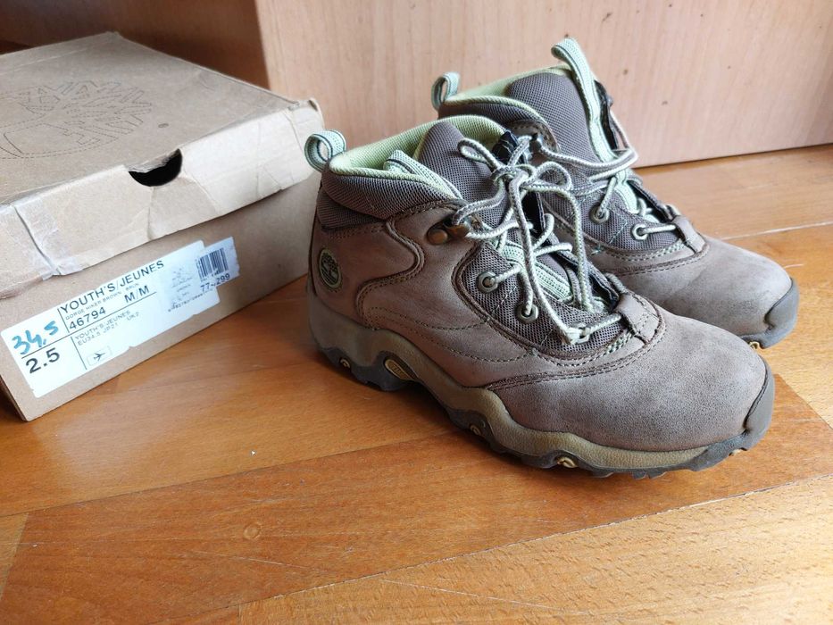 Botas Timberland 34,5 Cinzentas e verdes