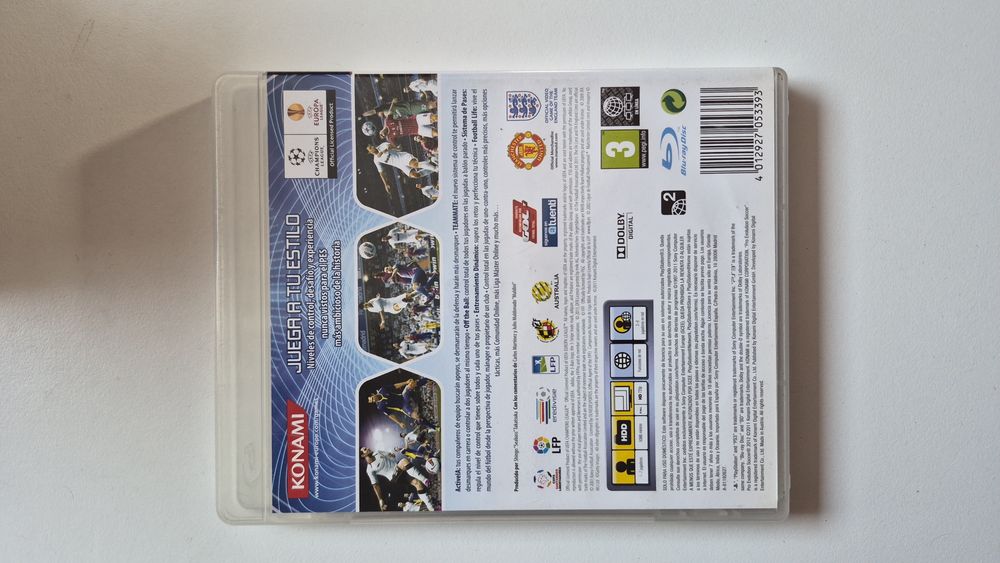 Jogo Ps3 PES 2012